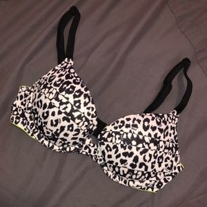 (NWOT) Leopard print Victoria's Secret pushup bra